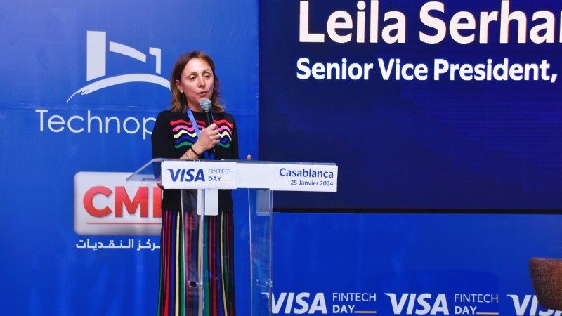 Leila Serhan, Senior Vice President, Group Country Manager for North Africa, Levant and Pakistan (NALP), Visa